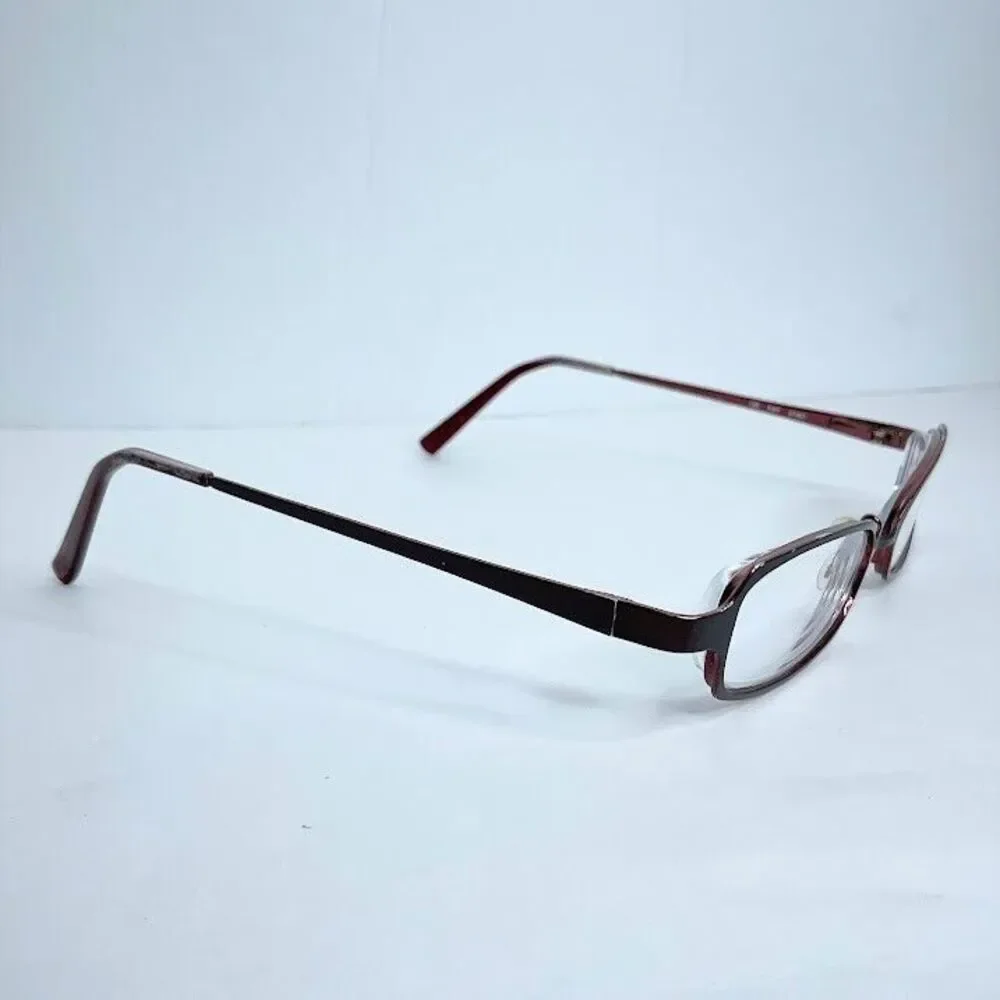 Kate Spade Eyeglasses Kay 01W1 Dark Burgundy Metal Frame Italy 49 16 135